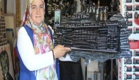 Milli Mücadele ruhunu eserlerine yansıtıyor