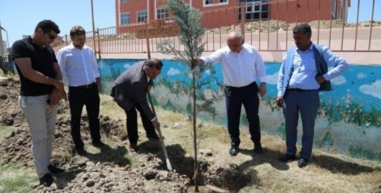 Tekirdağ’da 125 çam fidanını toprakla buluşturdular