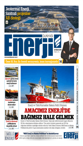 Enerji Dünyası - Nisan 2019