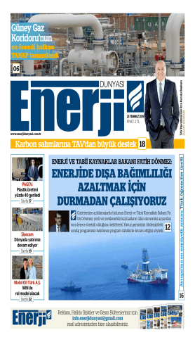 Enerji Dünyası - Temmuz 2019