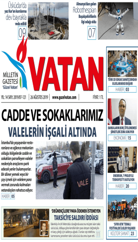 Güzel Vatan Gazetesi Sayı:120