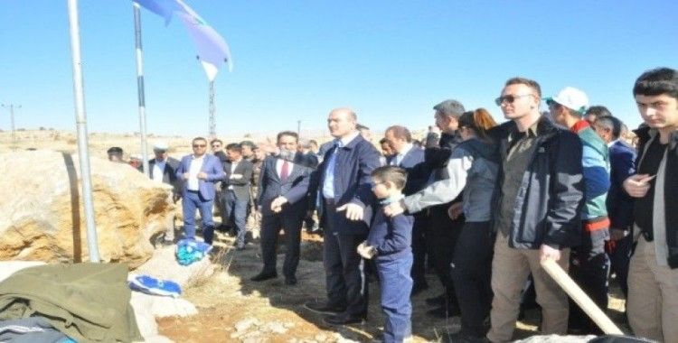 Bakan Soylu, Namaz Dağı üs bölgesinde fidan dikim etkinliğine katıldı