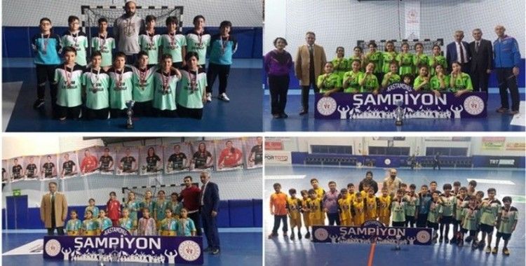 Okul Sporları Hentbol Küçükler İl Birinciliği yapıldı