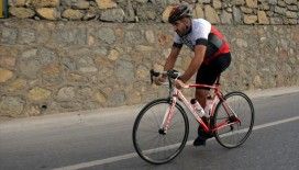 Tek bacaklı bisikletçi milli forma için pedala 'çift kuvvet' basıyor