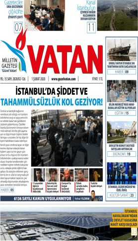 Güzel Vatan Gazetesi Sayı:125