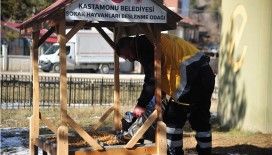 Kastamonu Belediyesi  sokak hayvanlarını unutmuyor