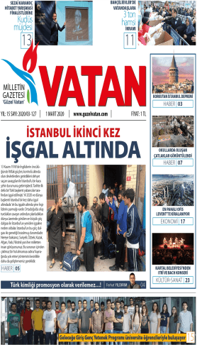 Güzel Vatan Gazetesi Sayı:126