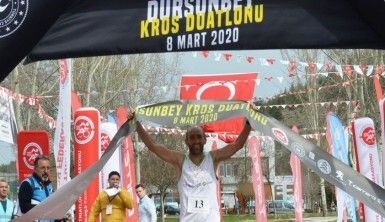 Dursunbey Kros Duatlon yarışları nefes kesti