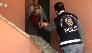 Polis vatandaşları ekmeksiz bırakmadı