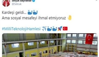 Selçuk Bayraktar'dan hava aracı paylaşımı