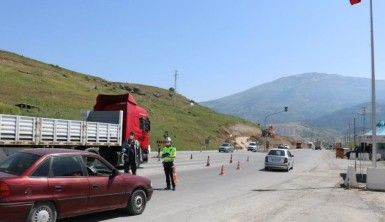 Kahramanmaraş'ta giriş ve çıkış yoğunluğu