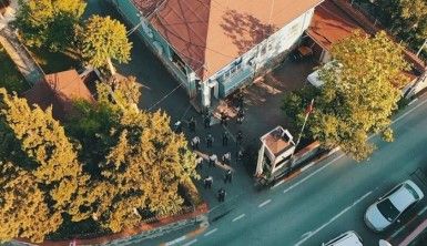 Beyoğlu polisinden 'drone'lu bayram klibi