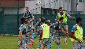 Trabzonspor, Göztepe maçı hazırlıklarını sürdürüyor