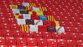 Göztepe taraftarının tribündeki yerini lisanslı formalar dolduracak