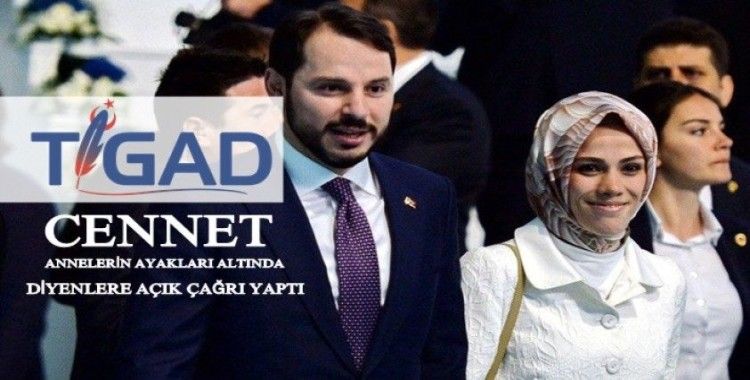 TİGAD olarak 'Cennet Annelerin ayakları altında' diyenlere açık çağrımızdır..