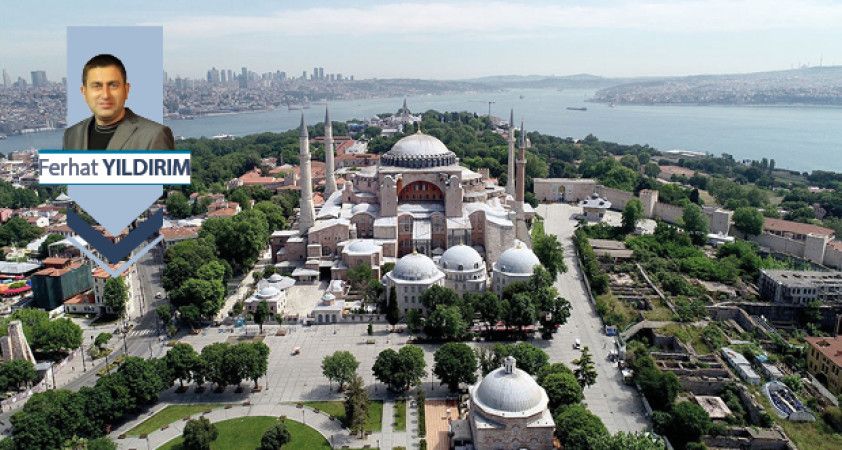 Ayasofya kılıç ve fetih hakkımızdır