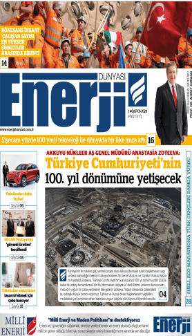 Enerji Dünyası - Ağustos 2020