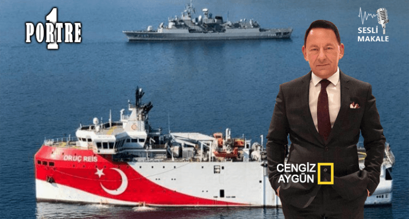 Donanma ve Oruç Reis Ege'de, Meis açıklarında…