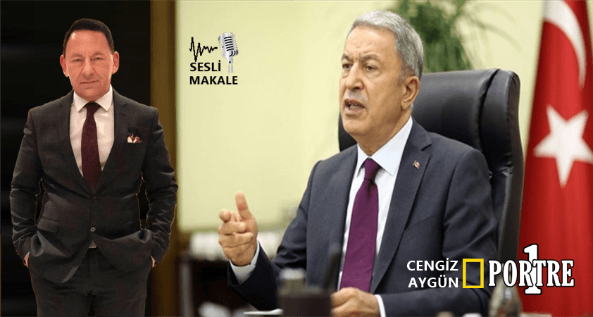 Hulusi Akar; 'Yunan halkı Macron'a meze olmamalı..'