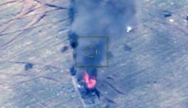 Azerbaycan ordusu Ermenistan'a ait hedefleri imha etti