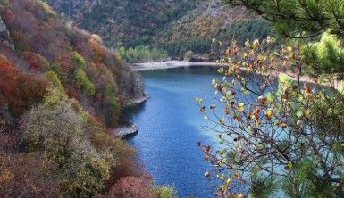 Amasya'da tabloları aratmayan manzara