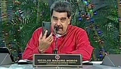 Maduro canlı yayında telefon numarasını paylaştı