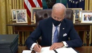 ABD Başkanı Biden göreve hızlı başladı