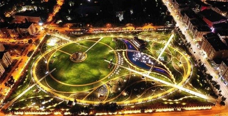 TOKİ eski stadyum alanlarını 'Millet Bahçesi'ne dönüştürerek yeşillendirdi