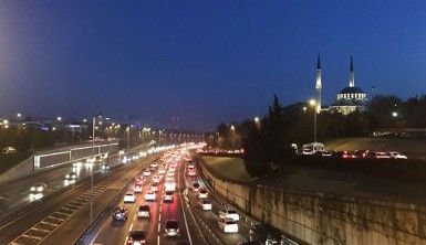 15 Temmuz Şehitler Köprüsü'nde trafik yoğunluğu