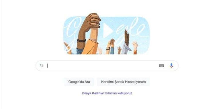 Google 8 Mart Dünya Kadınlar Günü'nü kutladı