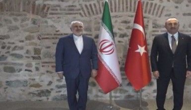 Dışişleri Bakan Çavuşoğlu, İranlı mevkidaşı Zarif ile görüştü