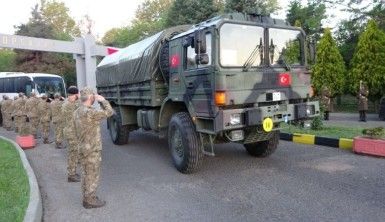 NATO Tatbikatına katılacak olan askerler yola çıktı