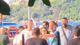 Kıvanç Tatlıtuğ Bodrum’da kamera karşısına geçti