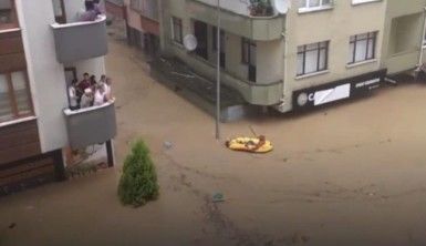 Boğuluyorum feryadı ile yardım istedi