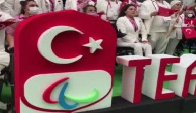 Milli sporcular açılış töreni için hazır