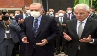 Cumhurbaşkanı Erdoğan, Aliya İzzetbegoviç'in kabrini ziyaret etti