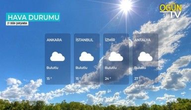 Yarın kara ve denizlerimizde hava nasıl olacak? 27 Ekim 2021 Çarşamba