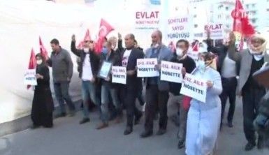 Evlat nöbeti direnişine yüreği yanık bir aile daha katıldı