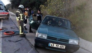 Bursa'da inanılmaz kaza kamerada