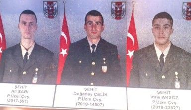 Pençe-Yıldırım harekatı şehitlerine uğurlama töreni