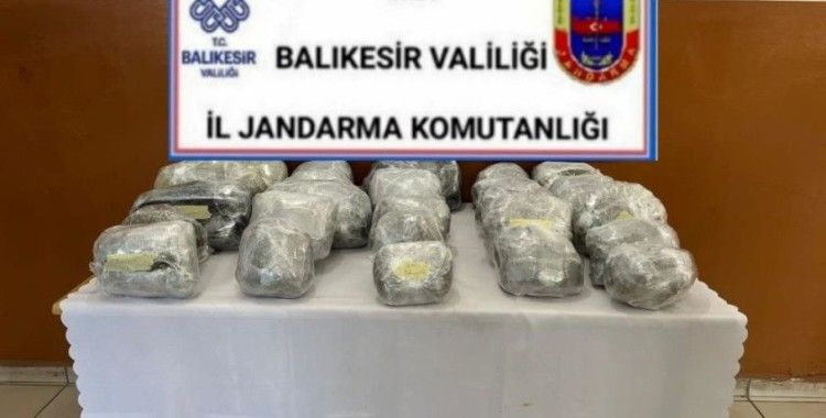 Balıkesir'de uyuşturucuya geçit yok