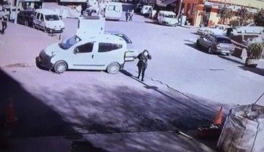 İstanbul'da iş yerine silahlı saldırı kamerada