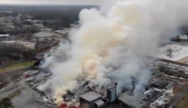 Gübre fabrikasında patlama