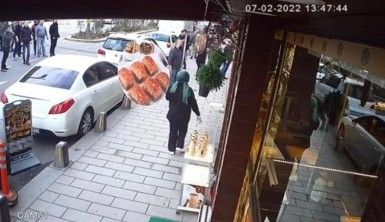 Üsküdar'da doğalgaz patlaması sonrası vatandaşların panik anı kamerada