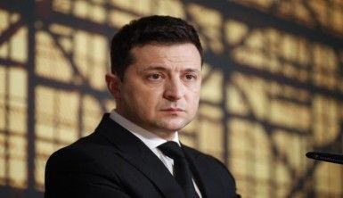 Ukrayna Devlet Başkanı Zelenskiy, halkın Birlik Günü'nü kutladı