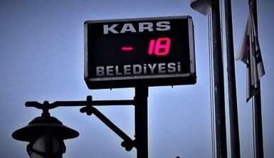 Kars eksi 18'i gördü