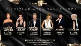 Azka Otel’de yıldızlar geçidi