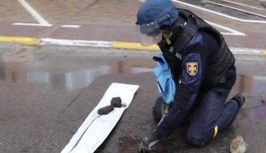 Kiev bölgesinde 4 bin 997 bomba bulundu
