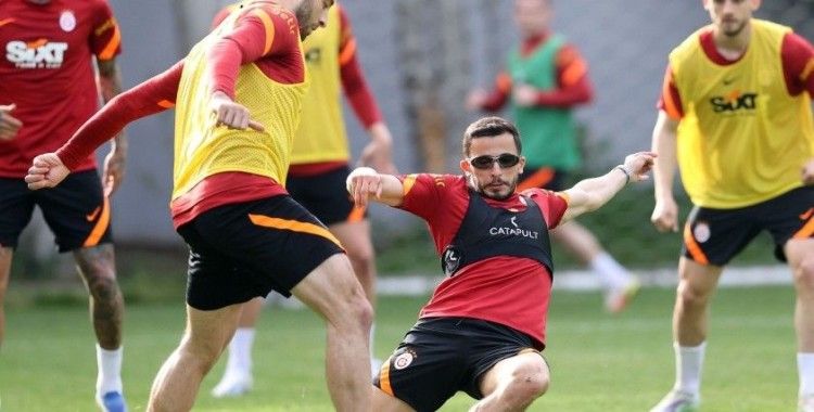 Galatasaray, Altay maçı hazırlıklarını sürdürdü