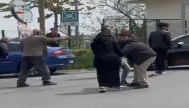 İstanbul'da sokak ortasında silahlı kavga